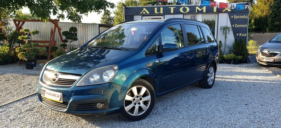 Opel Zafira cena 13800 przebieg: 276000, rok produkcji 2006 z Piaski małe 211